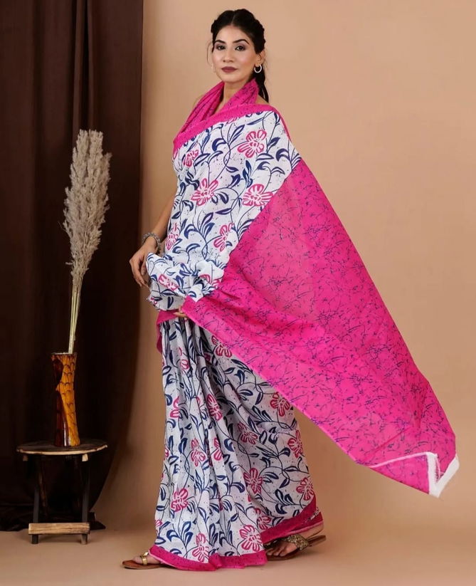 VK 4121 Cotton Printed Daily Wear Sarees Catalog